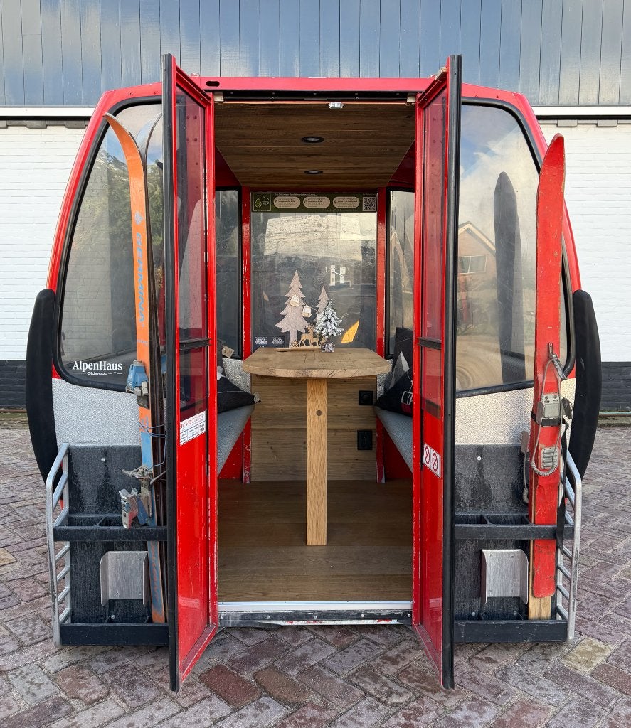 Oude skilift | Skigondel Flachau | Skilift gondel Oostenrijk, Ophalen, Nieuw