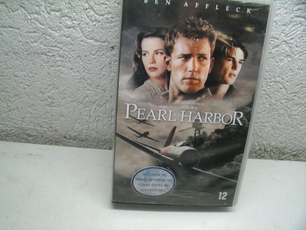 vhs 161b pearl harbor, Cd's en Dvd's, VHS | Film, Vanaf 16 jaar, Ophalen of Verzenden, Zo goed als nieuw, Actie en Avontuur
