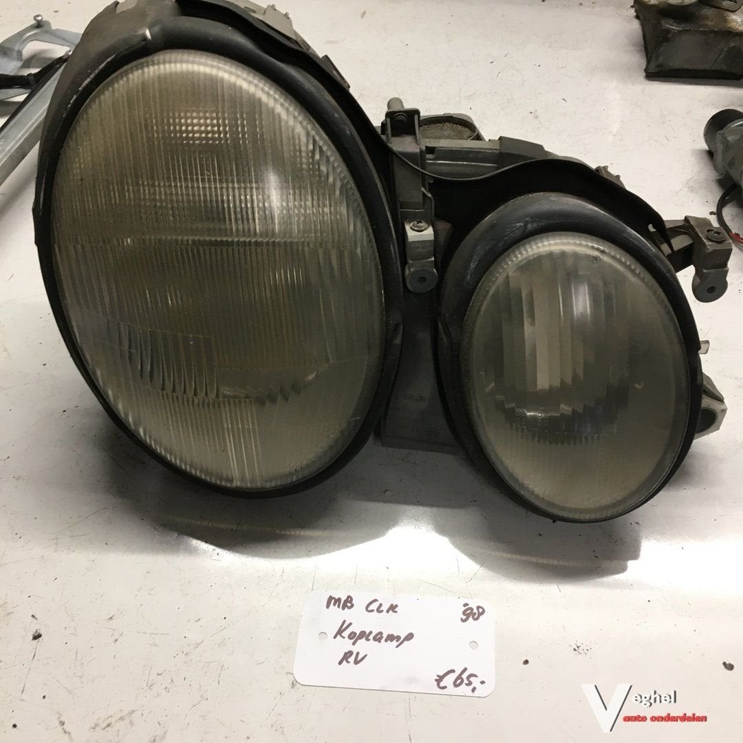 Mercedes CLK 1998 Koplamp Rechtsvoor, Gebruikt, -, -, Ophalen of Verzenden