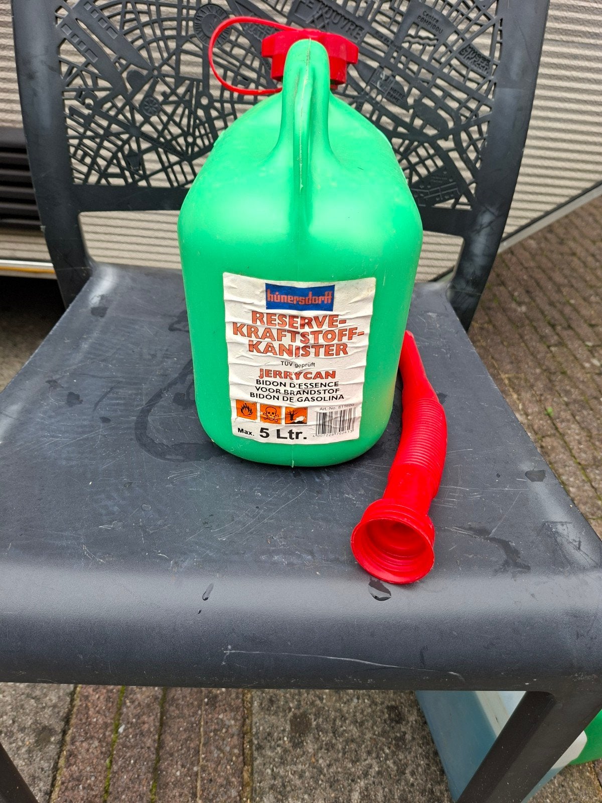 jerrycan met diesel wie o wie?, Ophalen of Verzenden