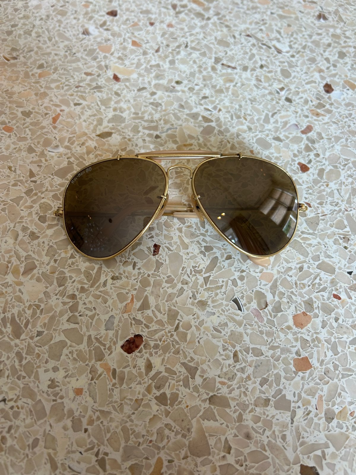 Ray-Ban Bausch & Lomb, Gebruikt, Zonnebril, Bruin, Ophalen of Verzenden