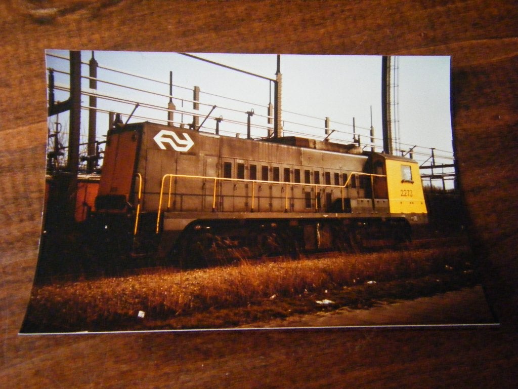 X41 - NS - Locomotief  2273 - Mooi, Ophalen of Verzenden, Trein, Kaart of Prent