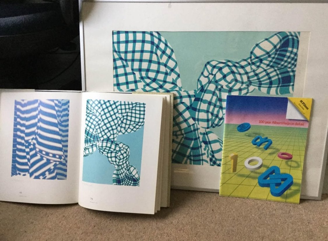 AH 100 Jaar Jubileum Schilderij Har Sanders + Boek, Ophalen of Verzenden