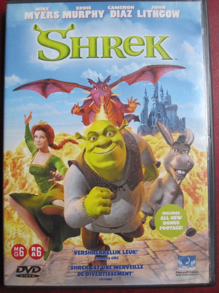 Shrek (2001), Animatie, Amerikaans, Nederlands, Ophalen of Verzenden