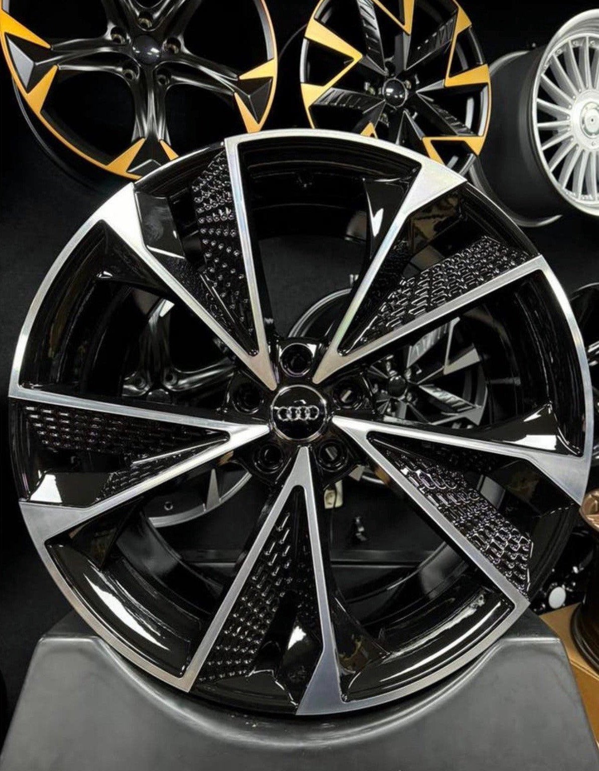20 inch velgen voor Audi RS7 look 5x112 A4 A5 A6 A7 Q3 Q5 VW, Velg(en), Nieuw, Ophalen of Verzenden, Personenwagen