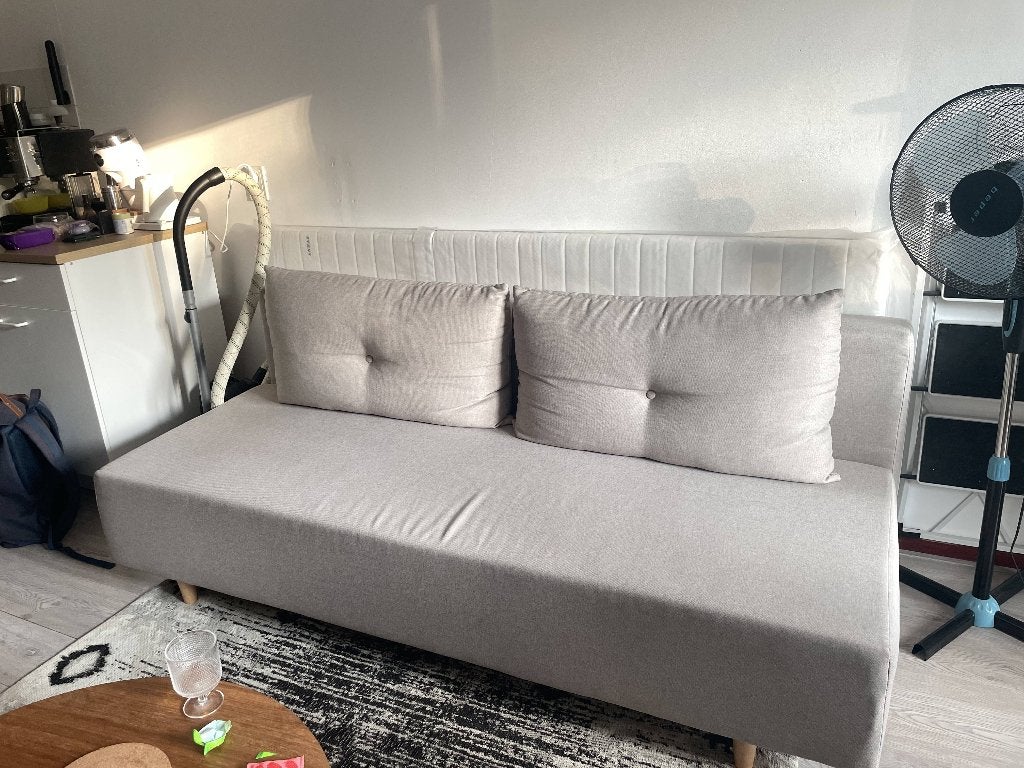 Slaapbank (Lumz Bodio Ted), Ophalen, 125 tot 150 cm, 150 tot 200 cm, Driepersoons