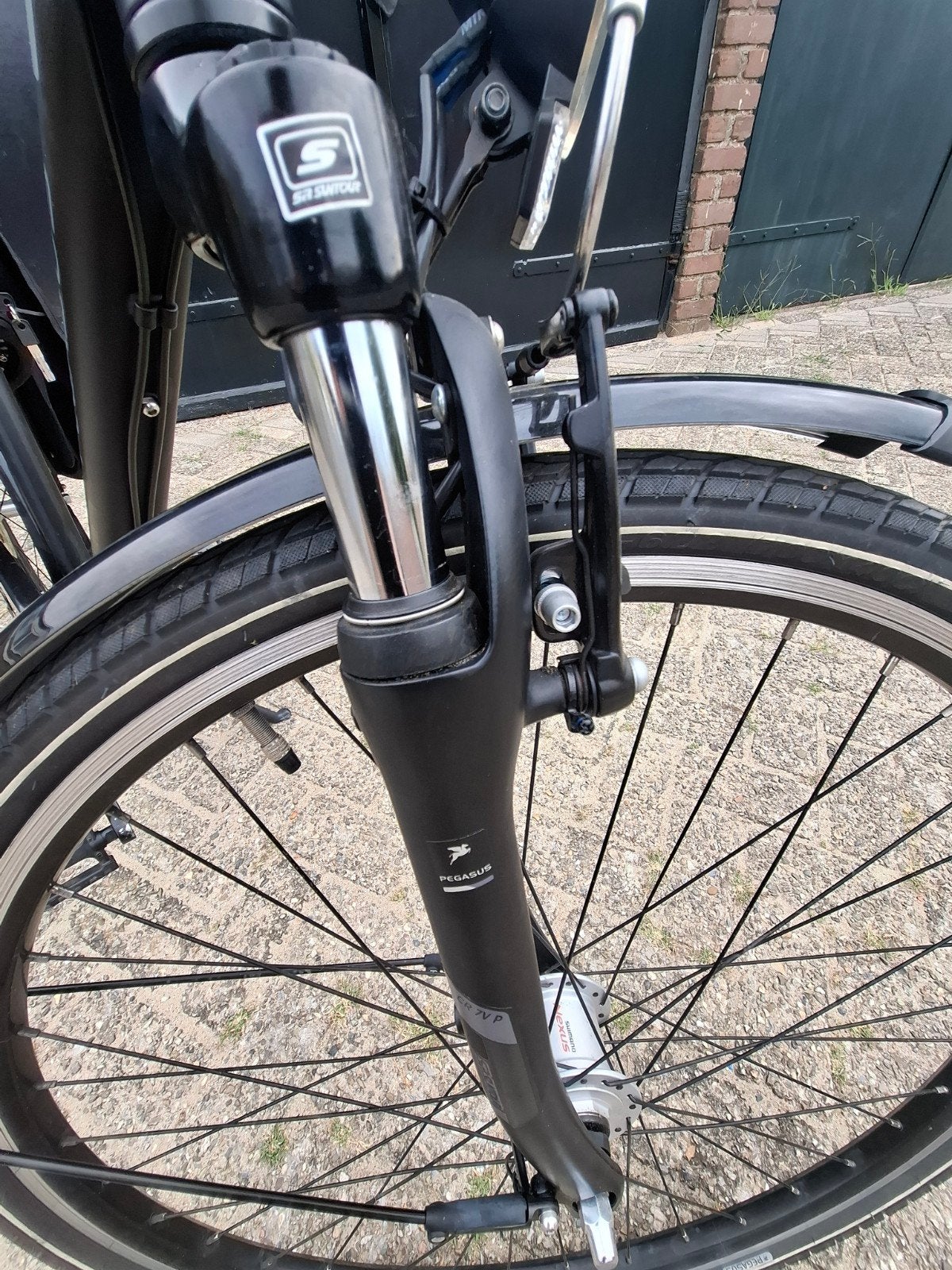ZGAN  herenfiets pegasus piazza lite , exstra licht gewicht, Vering, Zo goed als nieuw, 55 cm of meer, Meer dan 20 versnellingen