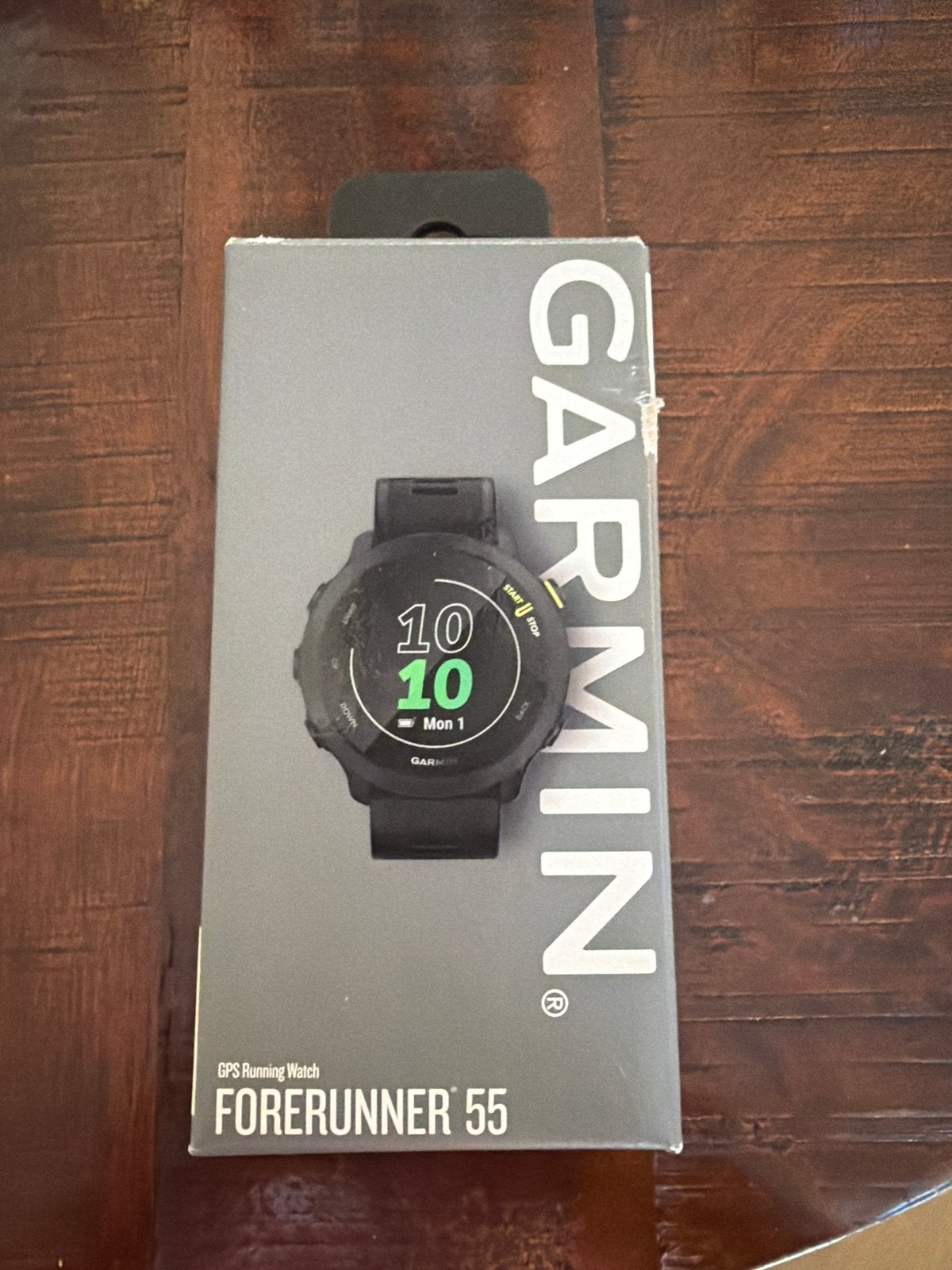 Garmin Forerunner 55 GPS Hardloophorloge Zwart, Ophalen, Afstand, Zwart, Zo goed als nieuw