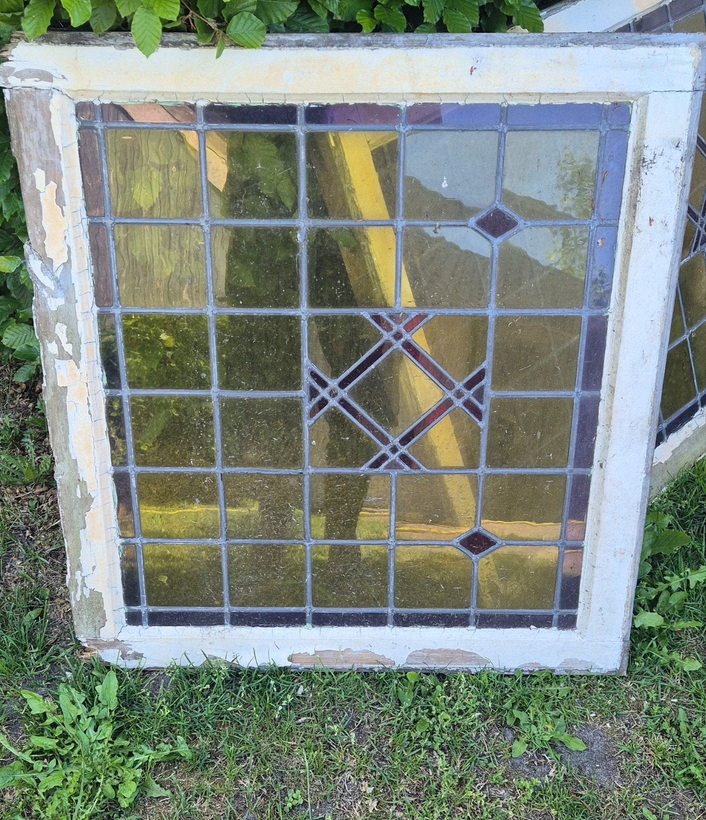 Glas in lood ramen, Gevelraam of Ruit, Minder dan 80 cm, Ophalen of Verzenden, .