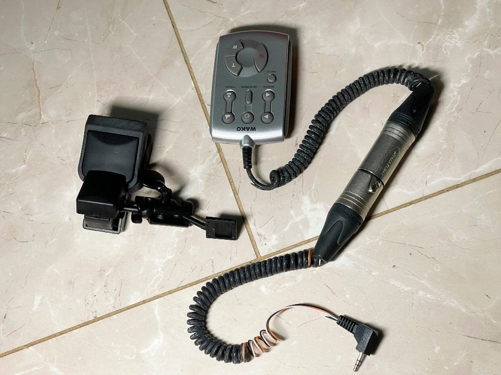 WAKO DRM-1 Lanc ZOOM en REC Remot control Voor Sony en Canon, N, N, Sony, Camera