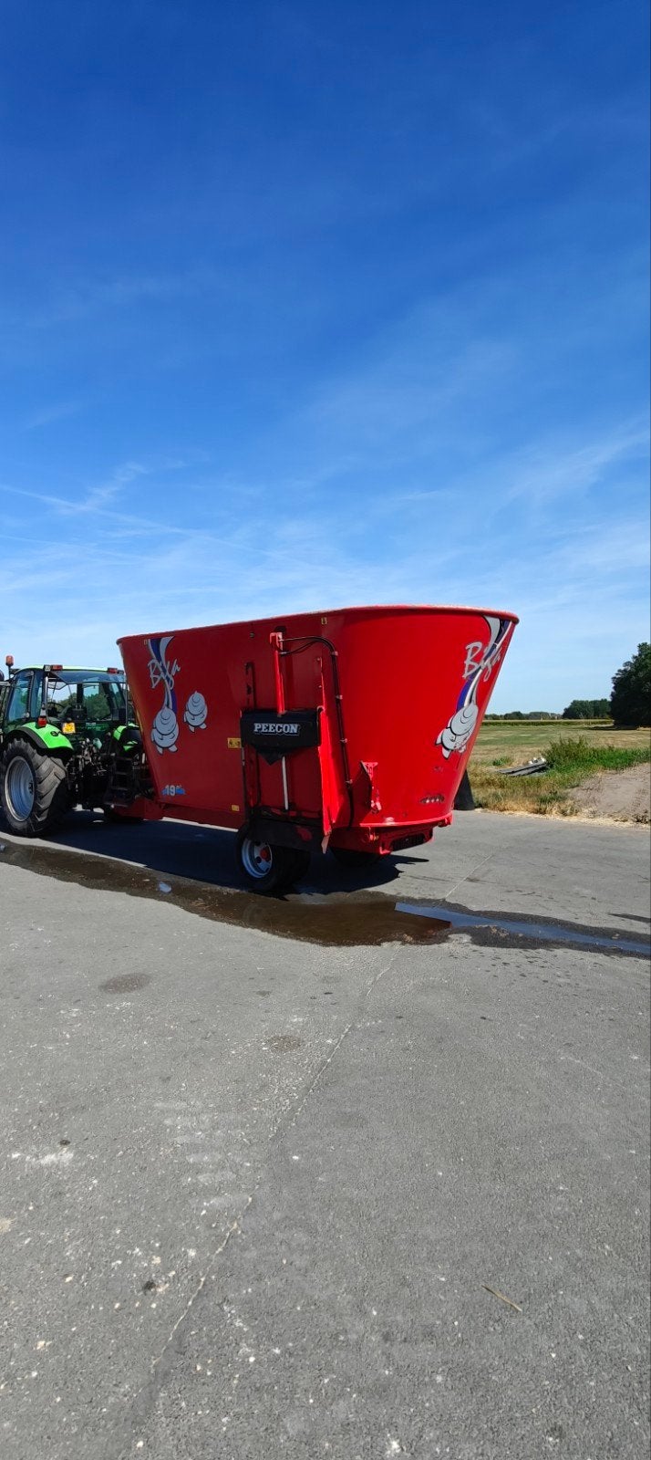 Peecon Biga 19m3 voermengwagen - Efficiënt en Betrouwbaar, Ophalen, Veehouderij, Voertechniek