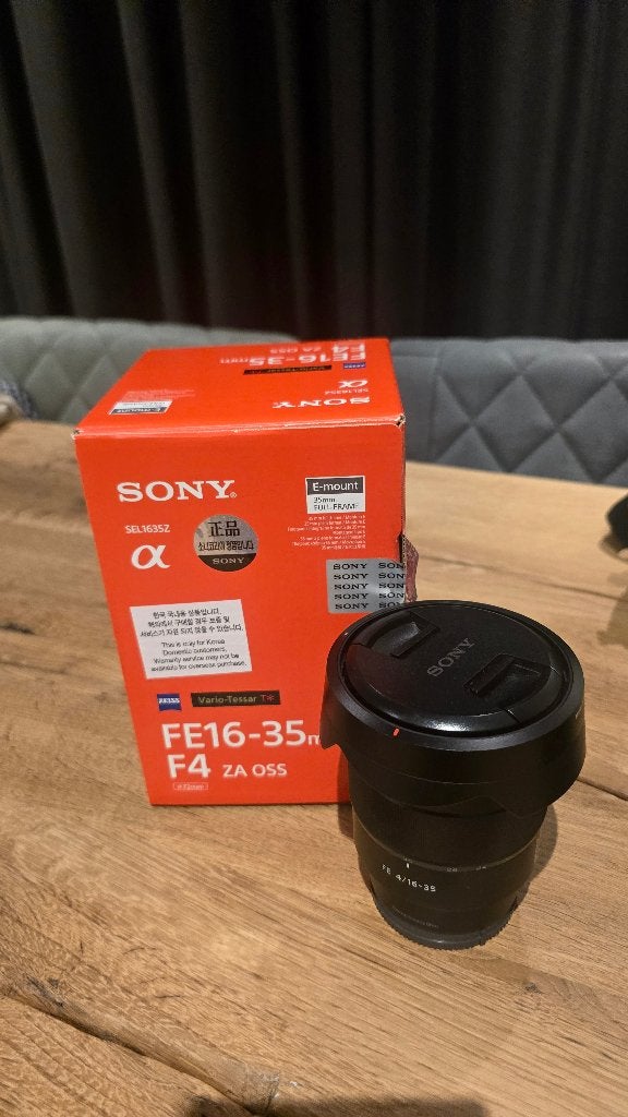 Sony Zeiss FE 16-35mm F4 ZA OSS | Incl. ND-filter, Sony E-mount, Sony, Groothoeklens, Zo goed als nieuw