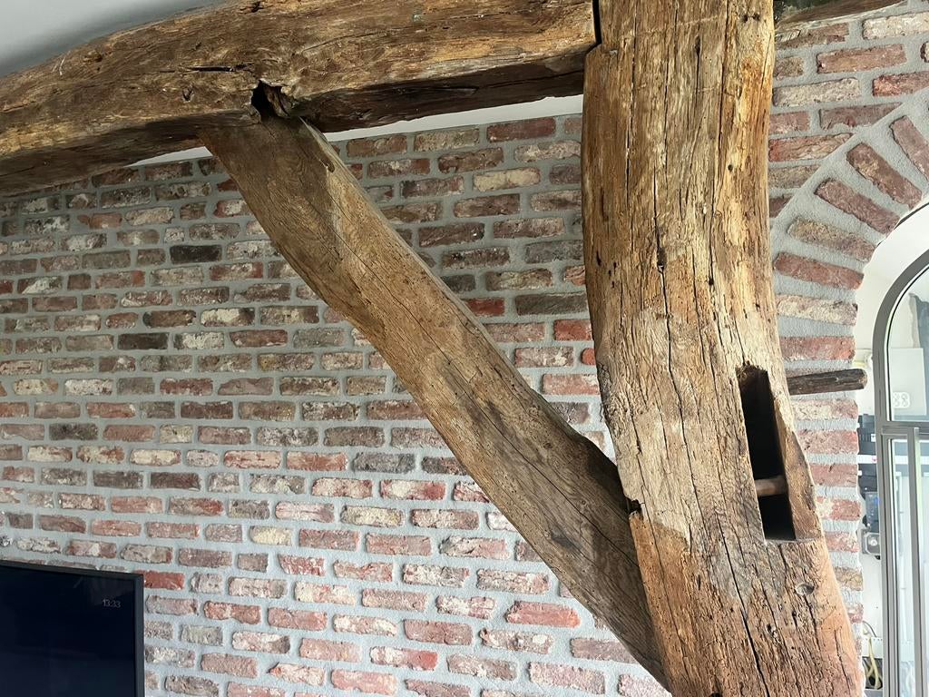 Oude lichte klampsteen nr.: 26, Doe-het-zelf en Verbouw, Metselstenen, Verzenden, Nieuw, Bakstenen