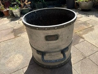 Vooroorlogse bijzondere kolenbak 1/2 hectoliter (50 liter), Antiek en Kunst, Antiek | Woonaccessoires, Ophalen