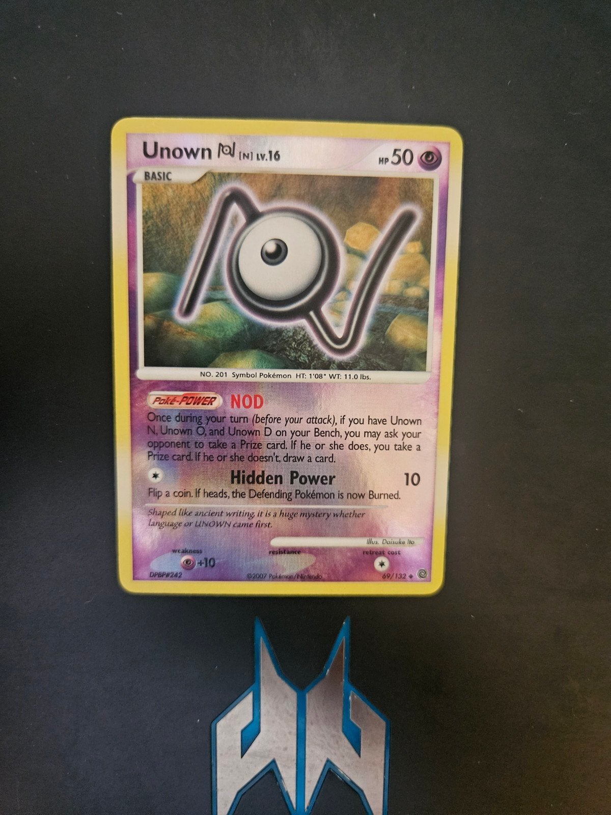 Unown Reverse Holo 69/132 - Pokémon Kaart, Ophalen of Verzenden