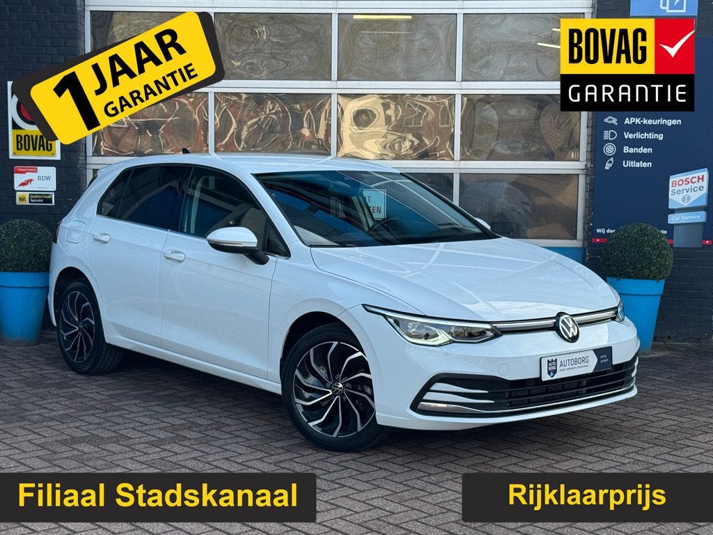 Volkswagen Golf 1.4 eHybrid Style, 12 maanden, Gebruikt, 4 cilinders, Wit