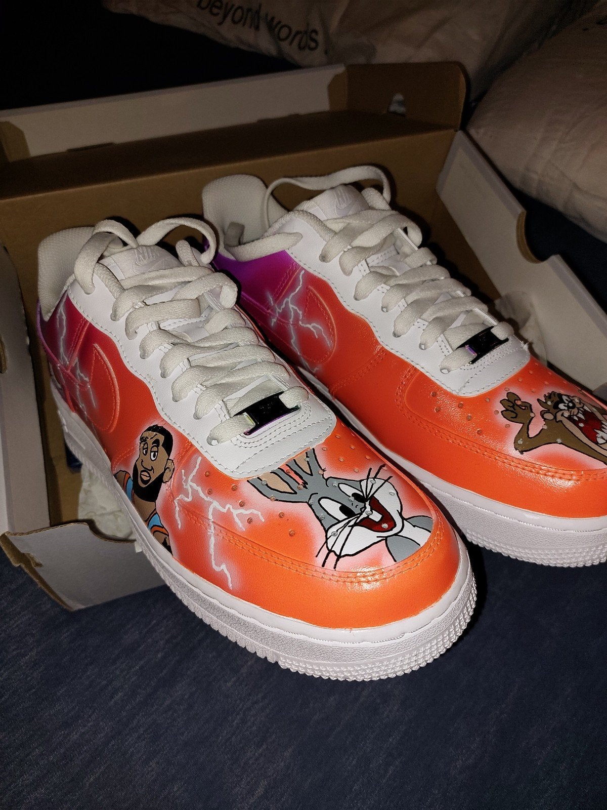 Nike Air Force 1 'Space Jam: A New Legacy' Custom, Overige kleuren, Nike, Nieuw, Ophalen of Verzenden