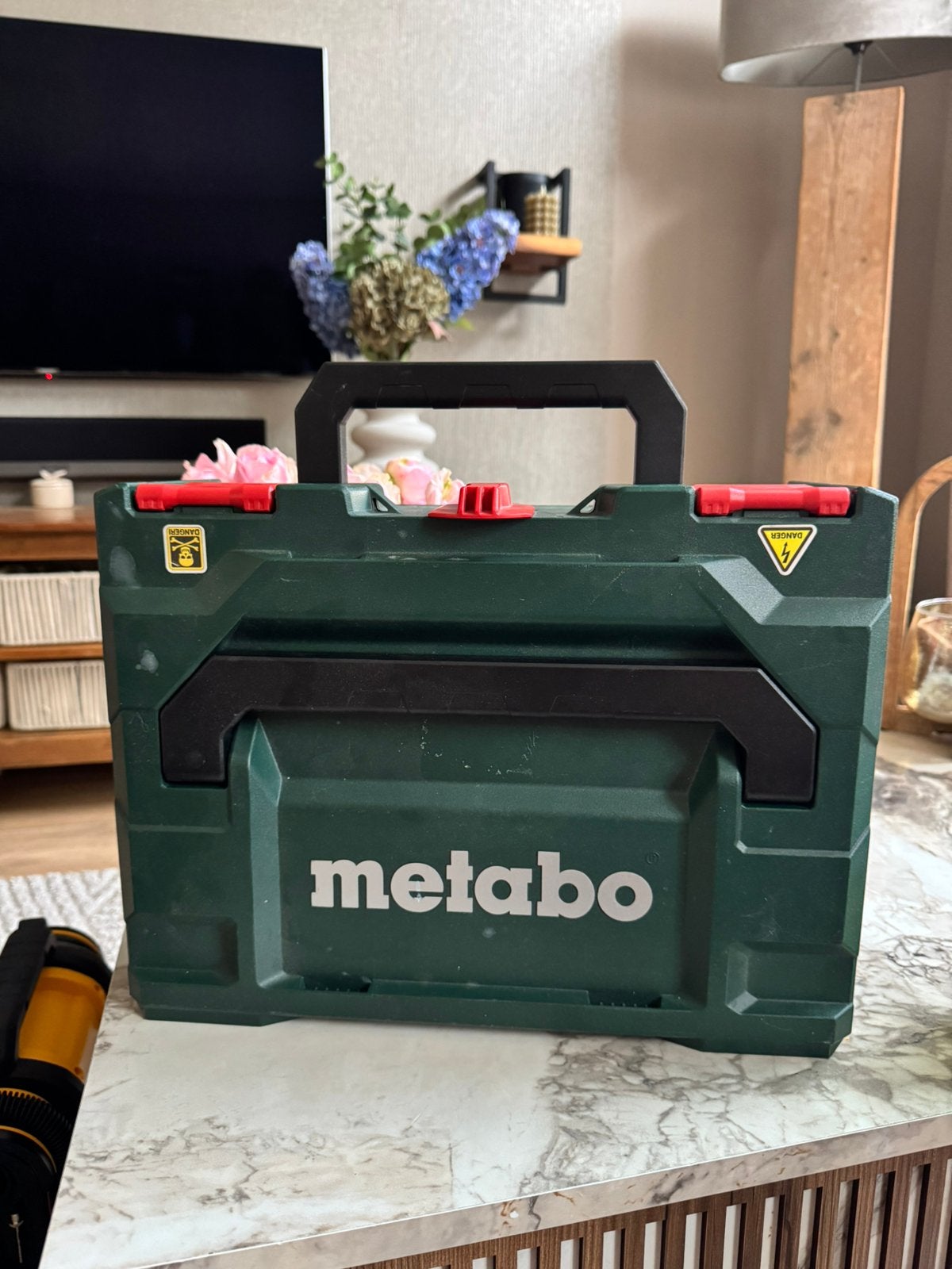 Metabo opbergbox, INC. 2x accu en 1x lader. (BS18), Ophalen of Verzenden, Zo goed als nieuw