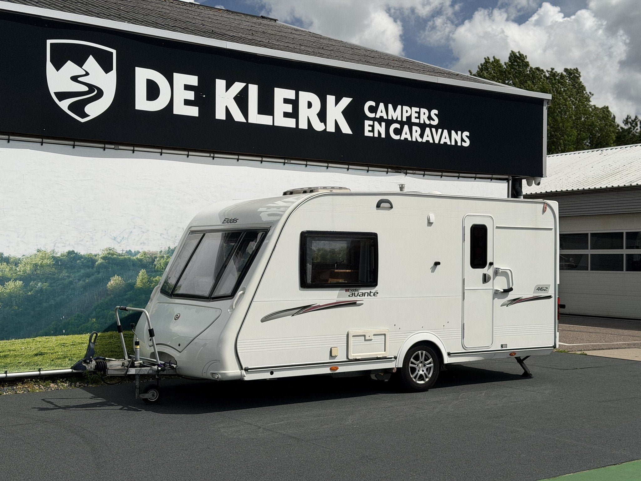 Elddis Avante 462 (bj 2011), Caravans en Kamperen, Elddis, Tot en met 2, Bedrijf, Info@deklerkcaravans.nl