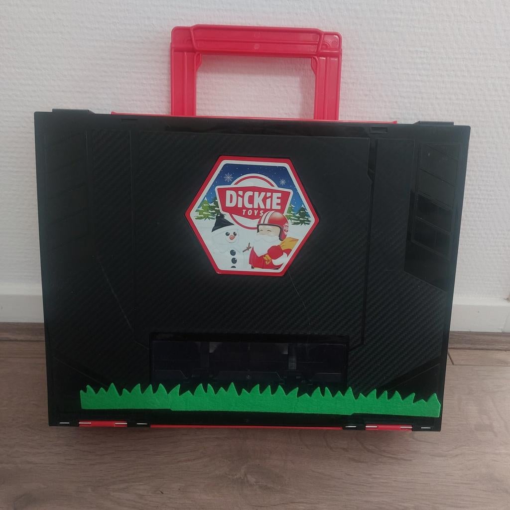 Dickie opbergbox/koffer voor 20 autootjes, Ophalen of Verzenden, Gebruikt