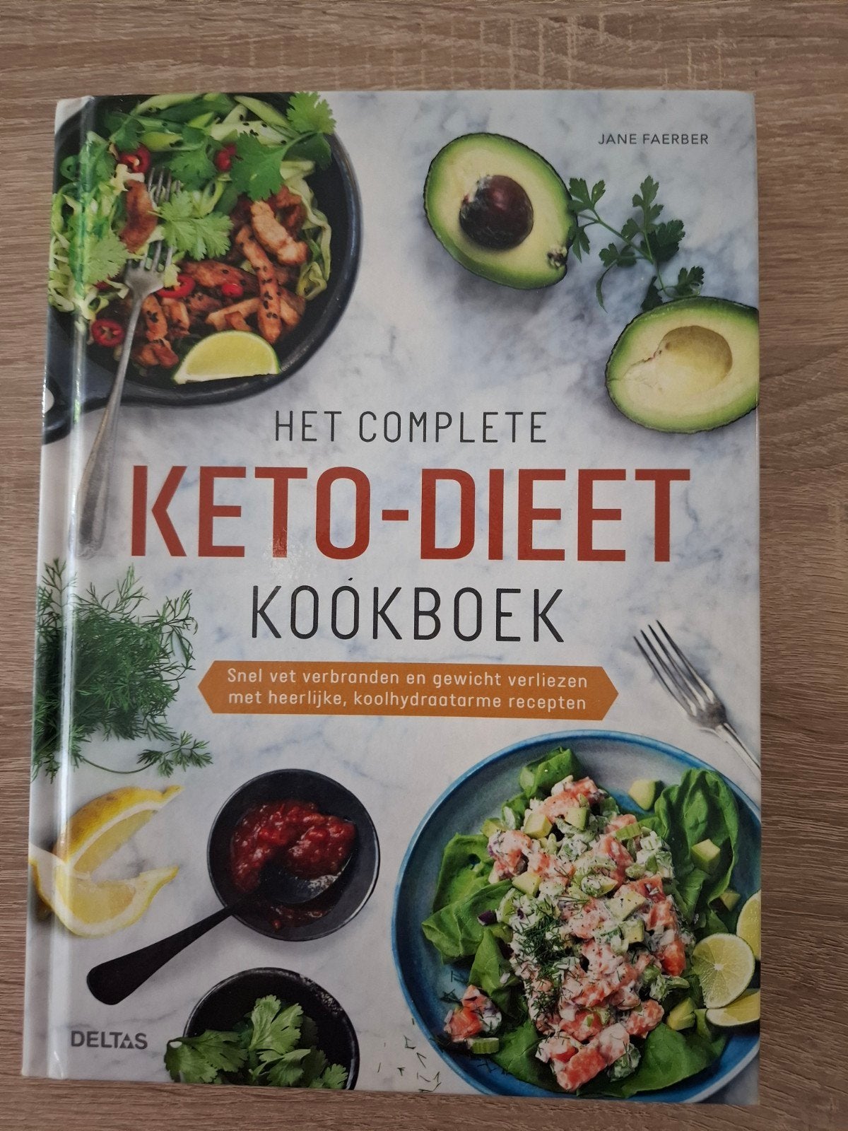 Jane Faerber: Het complete keto-dieet kookboek, Ophalen of Verzenden
