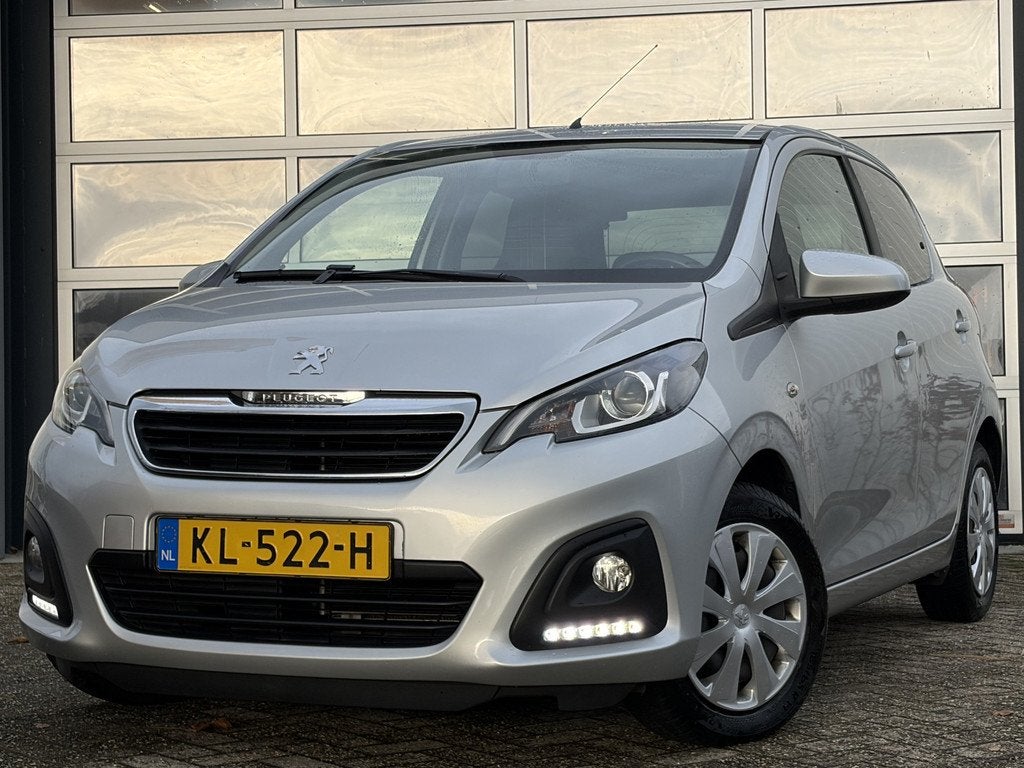 Peugeot 108 1.0 e-VTi Active 70pk | Airco | Bluetooth | LED, Voorwielaandrijving, Stof, Gebruikt, 4 stoelen