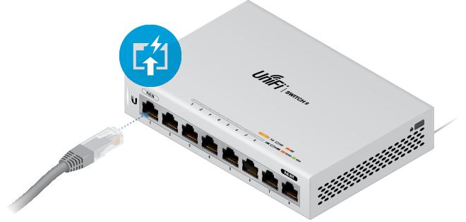 Ubiquiti UniFi Switch 8 8-poorten (10 op voorraad), Computers en Software, Info@ubiquity.com, Ophalen of Verzenden, Zo goed als nieuw