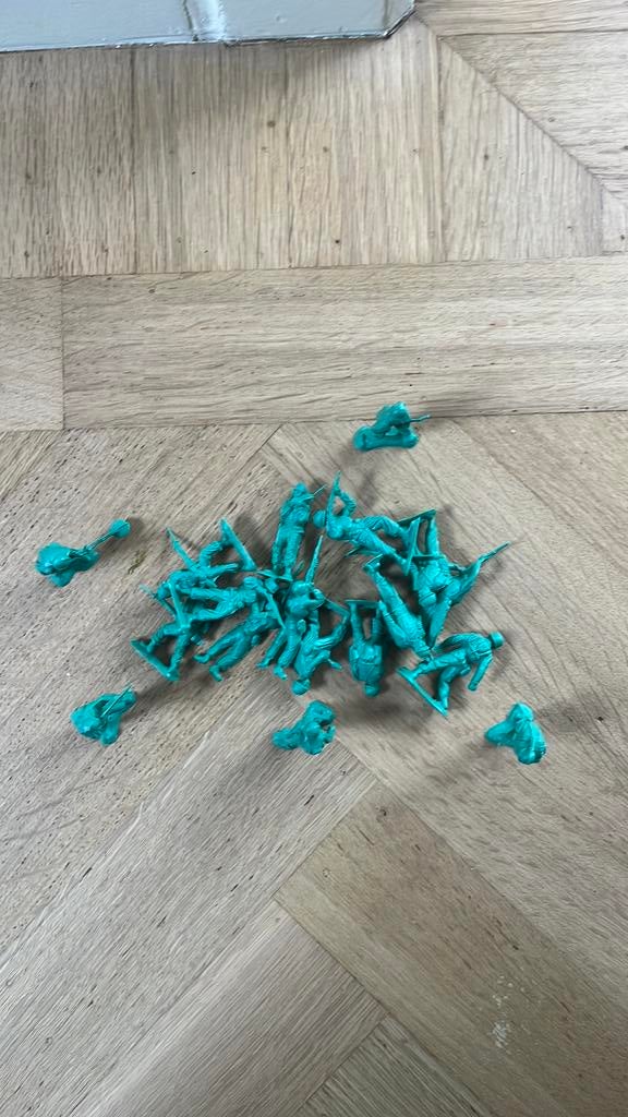 Plastic leger poppetjes ong 3/4 cm, Verzamelen, Poppetjes en Figuurtjes, Ophalen of Verzenden, Zo goed als nieuw