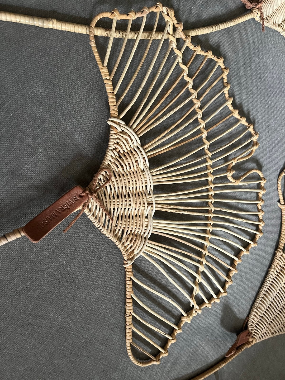 Riviera Maison wanddecoratie  bamboe, Beige, Ophalen of Verzenden, Natuurlijk materiaal, Landelijk