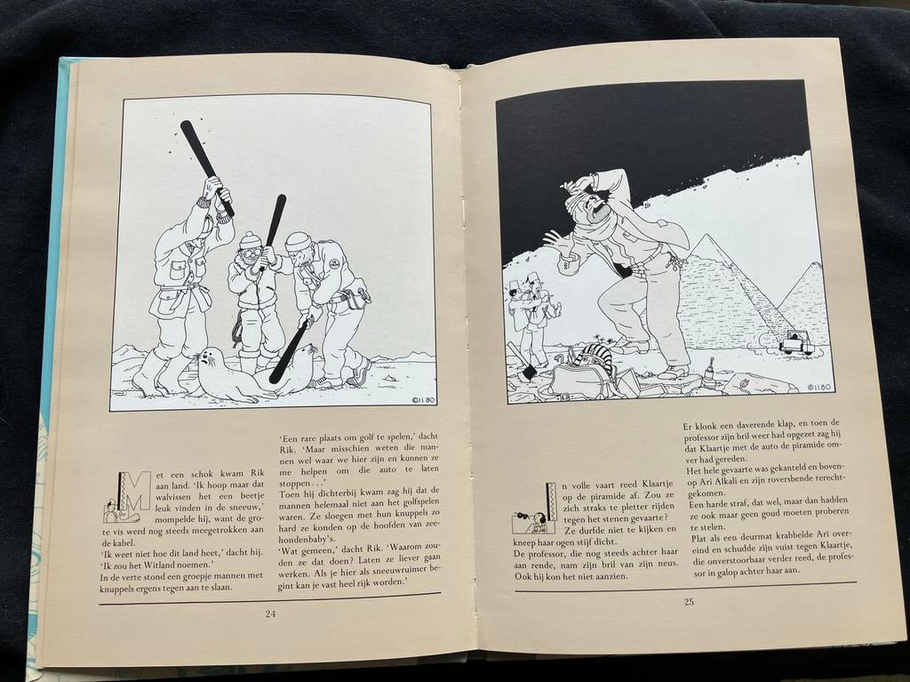 De Wereldreis van Rik en Klaartje - Joost Swarte, Eén stripboek, Ophalen of Verzenden, Zo goed als nieuw
