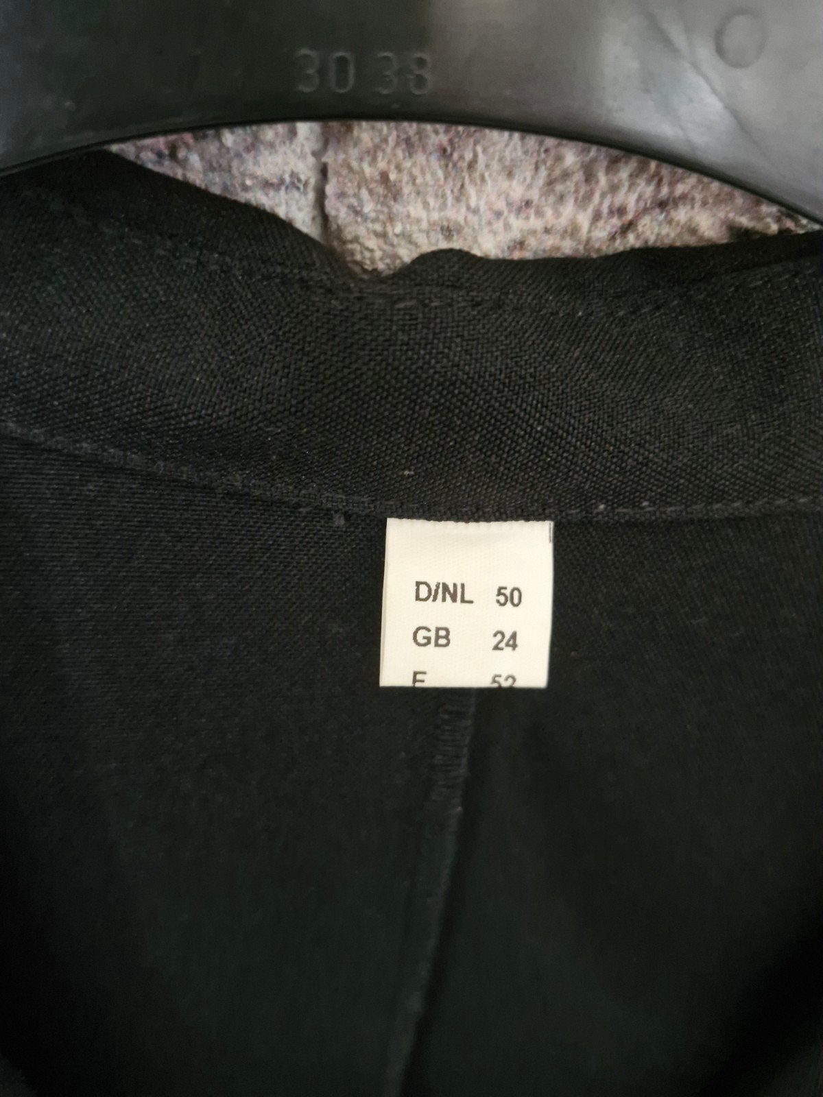 Zwarte nette blazer maat 50, Zwart, Onbekend, Ophalen of Verzenden, Zo goed als nieuw