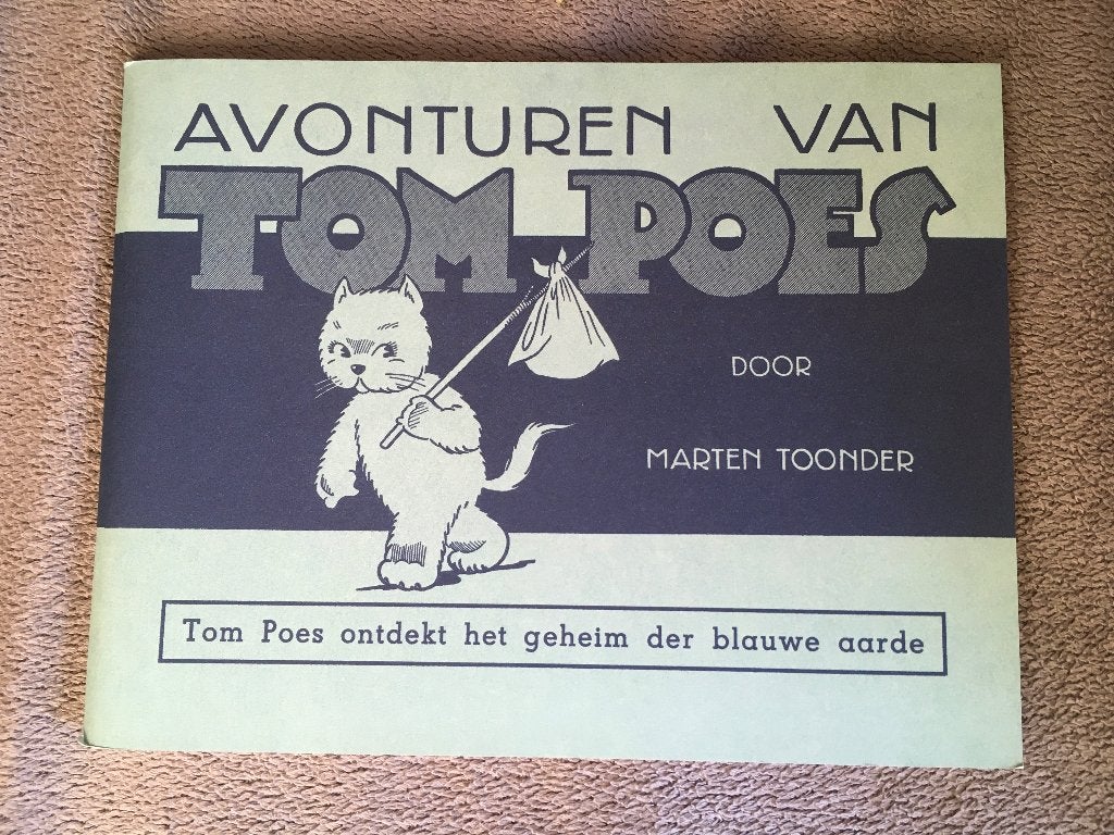 Tom Poes ontdekt het geheim der blauwe aarde, Marten Toonder, Eén stripboek, Nieuw, Ophalen of Verzenden