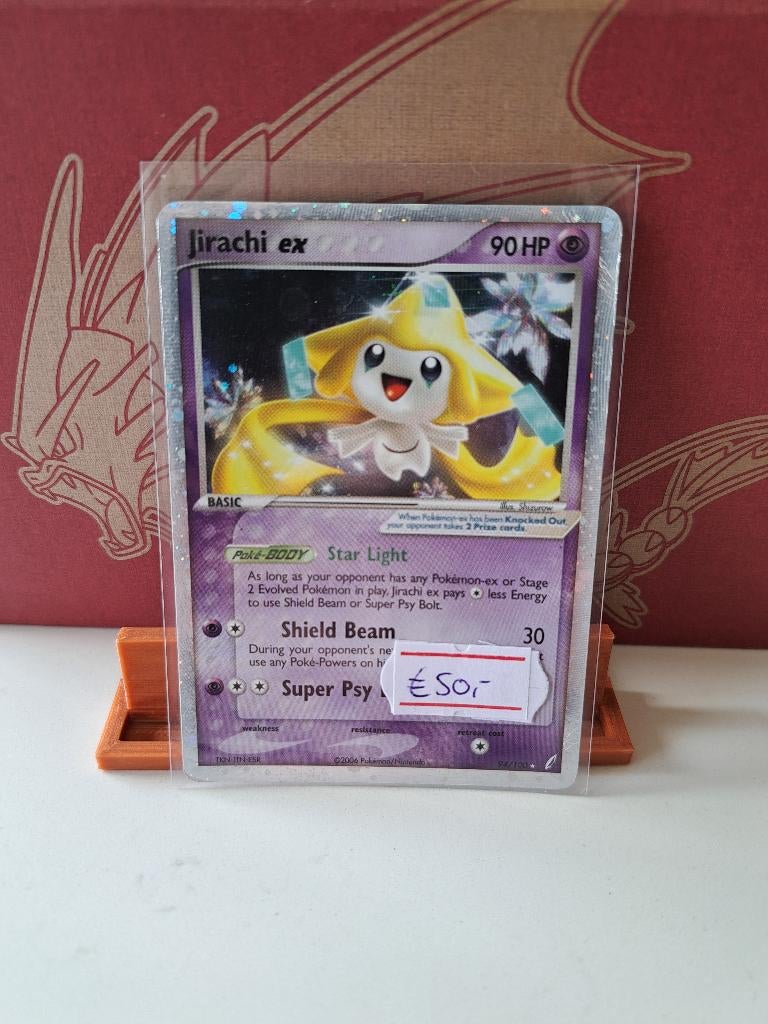 Jirachi EX 94/100	 € 50,00, Hobby en Vrije tijd, Verzamelkaartspellen | Pokémon, Ophalen of Verzenden, Zo goed als nieuw, Losse kaart