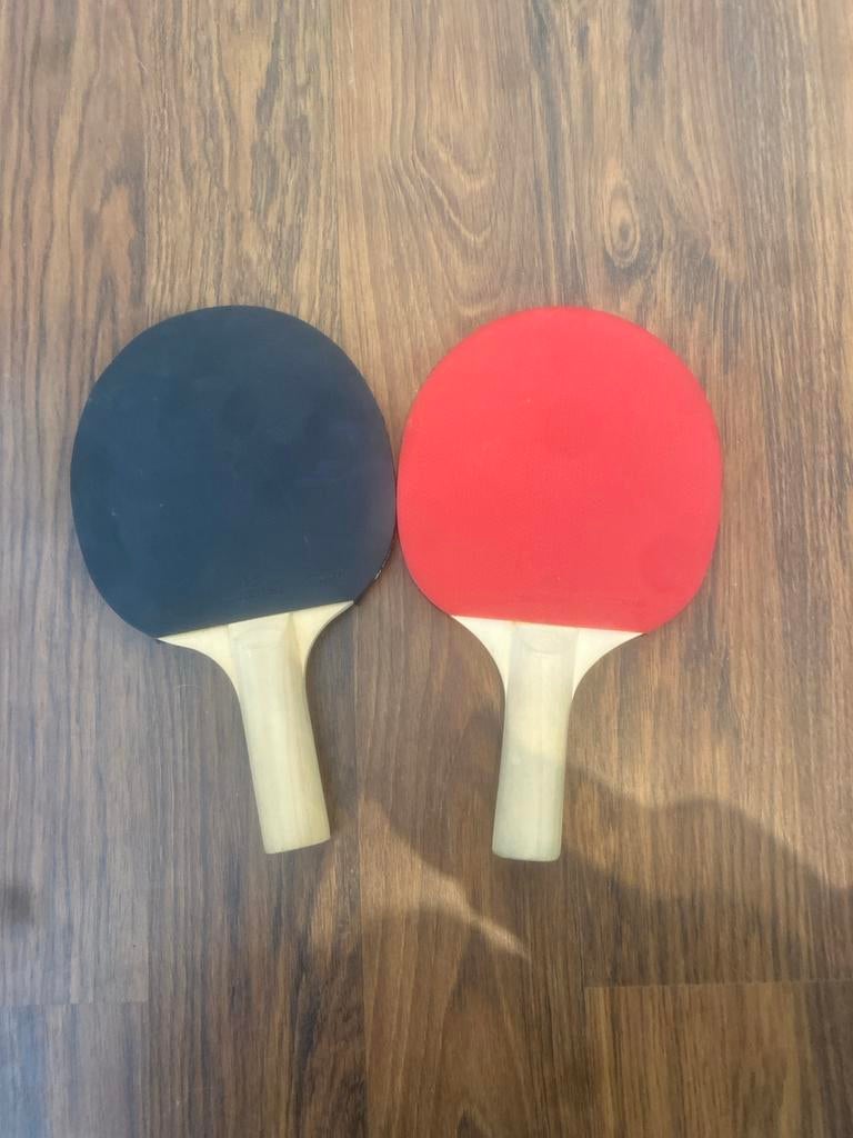 Ping Pong rackets - Artengo (weinig gebruikt), Sport en Fitness, Tafeltennis, Zo goed als nieuw, Net, Batje(s) of Balletje(s)