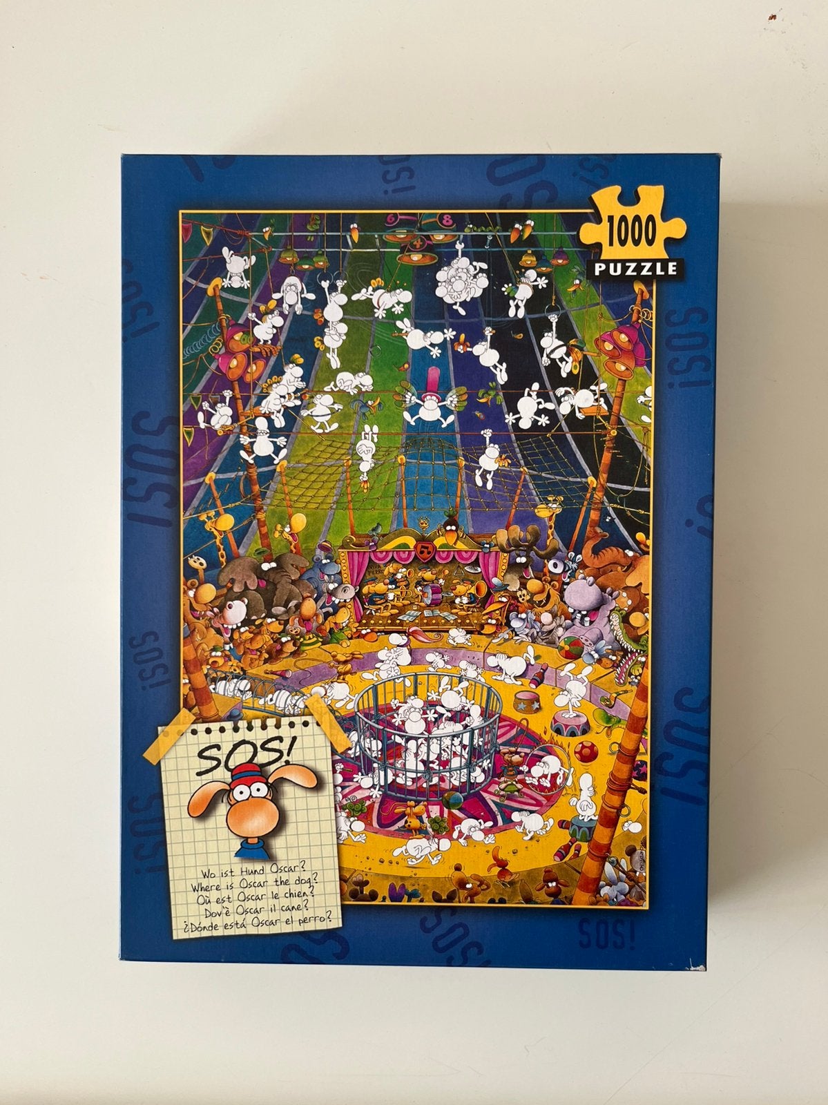 Puzzle 1000 stukjes (compleet), Hobby en Vrije tijd, Ophalen, 500 t/m 1500 stukjes, Zo goed als nieuw