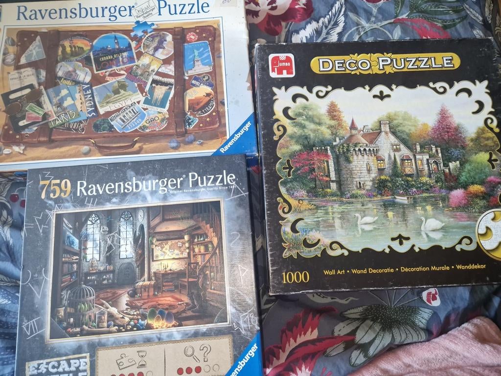 Ravensburger Escape Puzzel 759, Jumbo Deco 1000,, Ophalen, 500 t/m 1500 stukjes, Gebruikt