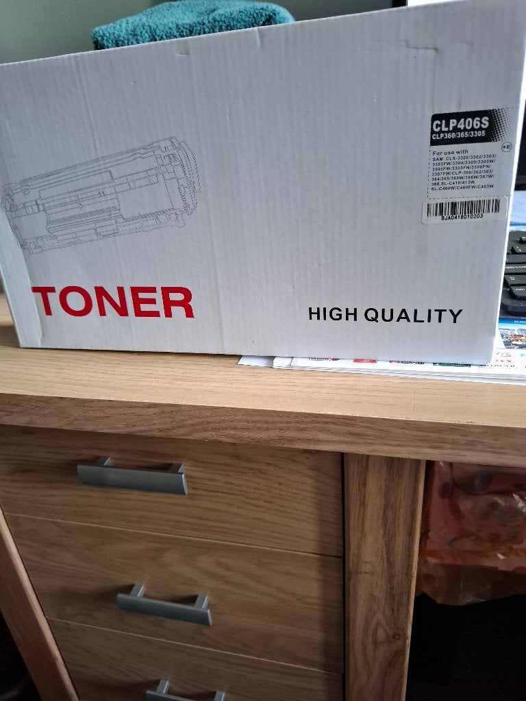 Nieuwe Toner Cartridge CLP406S voor Samsung Printers, Ophalen of Verzenden, Nieuw, Toner, Samsung (compatibel)
