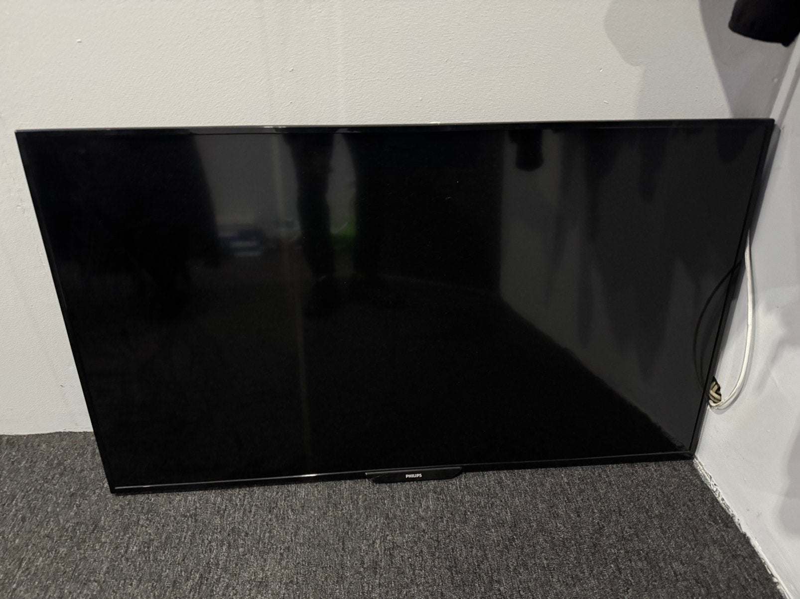 Philips 50” zwart full HD led TV, Ophalen, Philips, 50 Hz, Zo goed als nieuw