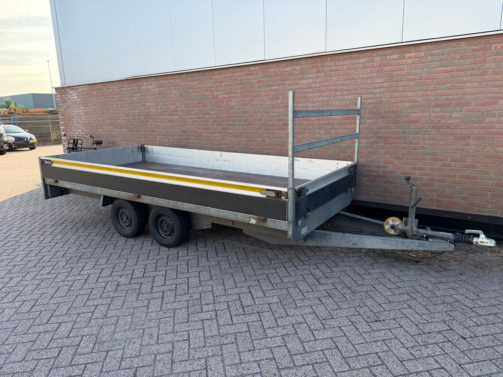 Henra Plateau Aanhanger 2700kg - Nieuwe onderdelen!, Ophalen, Gebruikt