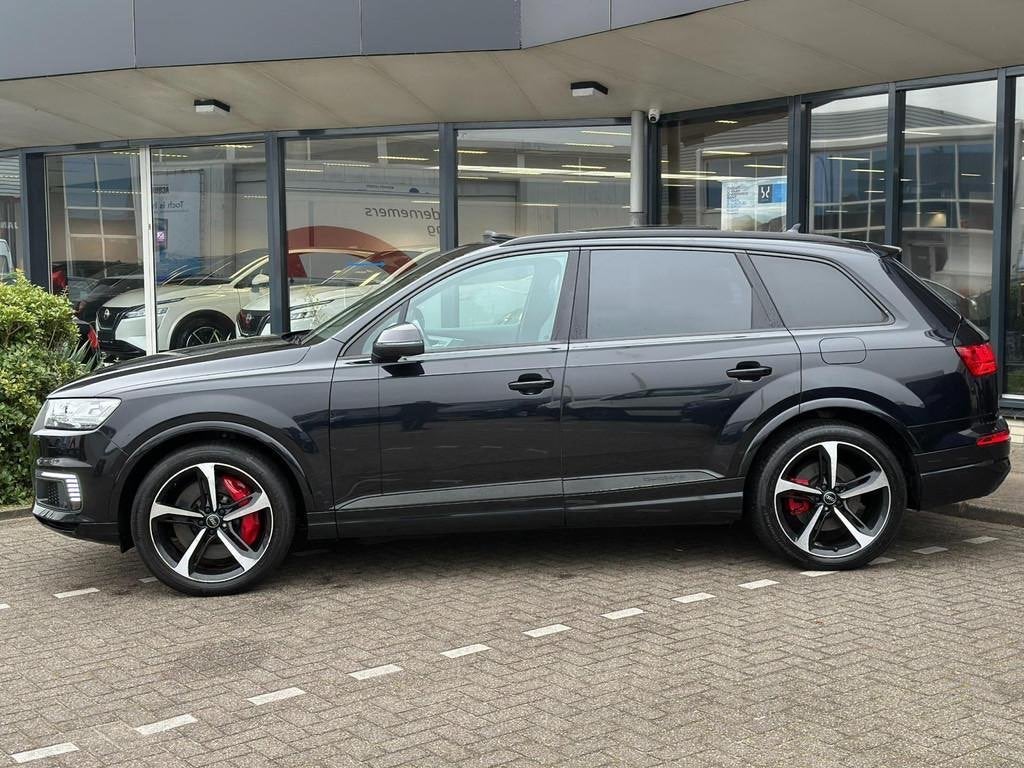 Audi Q7 3.0 TDI 374pk E-tron Quattro Tiptronic 2016 Zwart, Auto's, Audi, Automaat, 258 pk, 2420 kg, Zwart