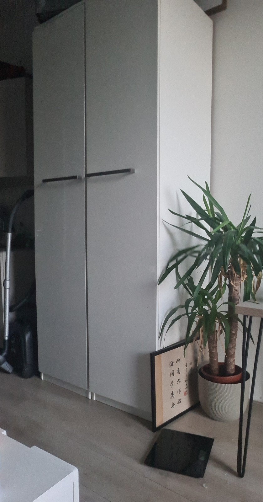 twee witte kasten (kunnen apart worden verkocht), Huis en Inrichting, Kasten | Kledingkasten, Ophalen, 200 cm of meer, 50 tot 100 cm