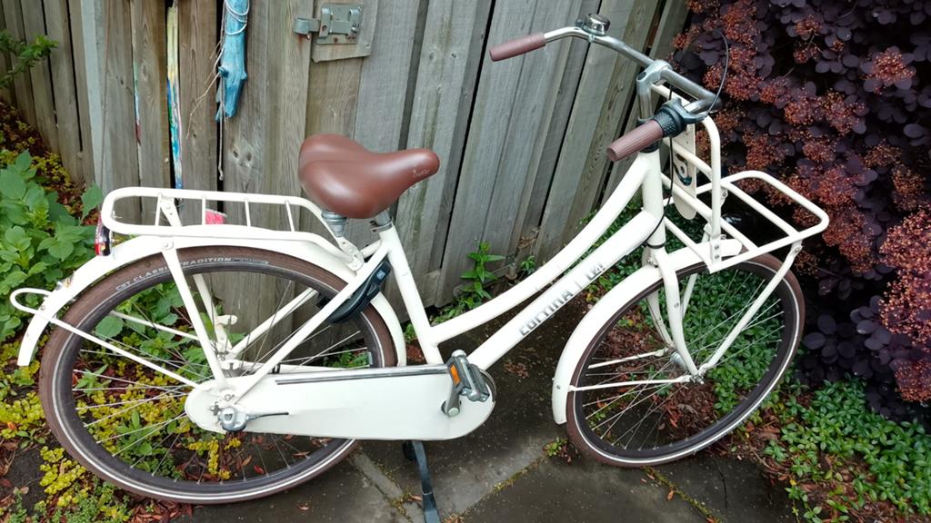 Cortina omafiets 28" frame hoogte 48 cm, Fietsen en Brommers, Fietsen | Meisjes, Ophalen, Gebruikt, 26 inch of meer
