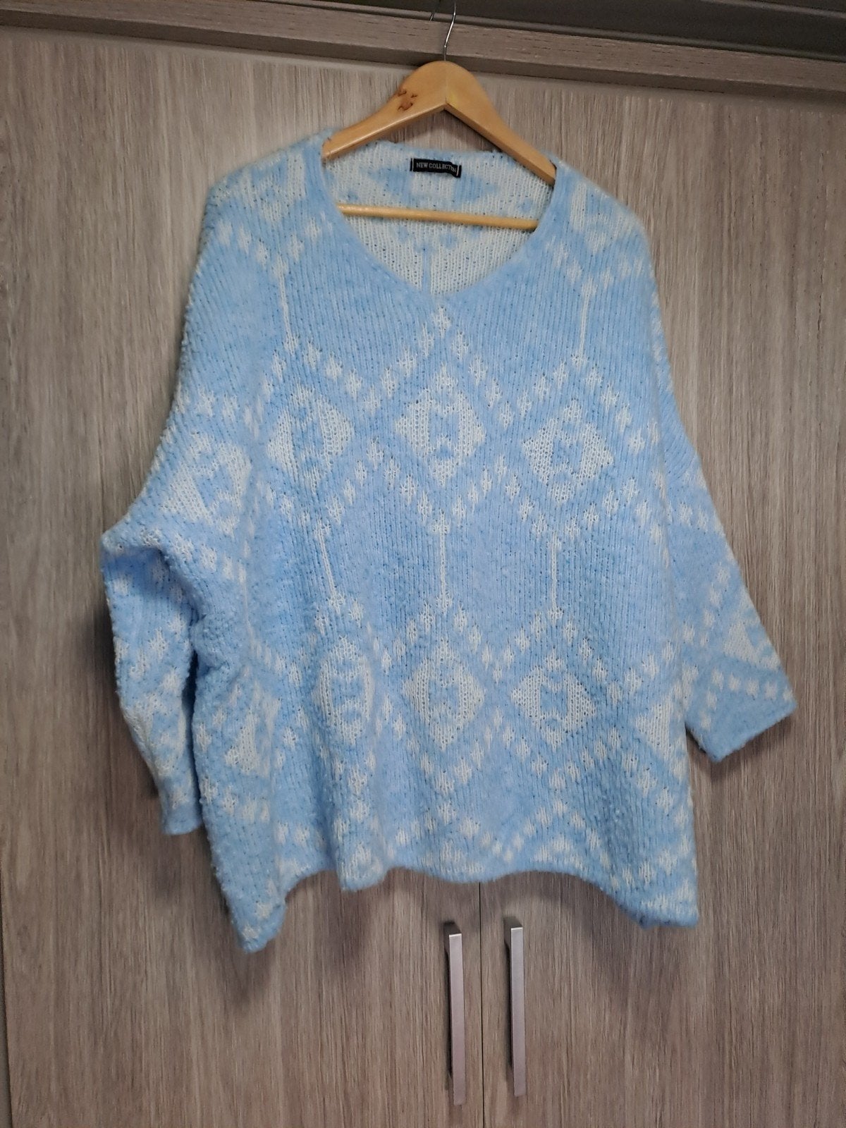 Trui maat 48/50, Blauw, Trui of Vest, Nieuw, Ophalen of Verzenden