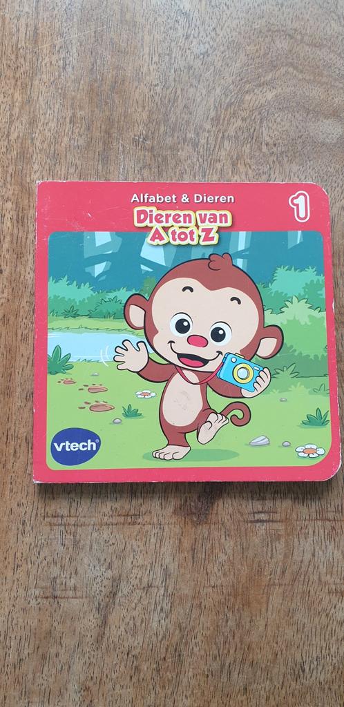 Leuk Vtech boekje Alfabet en dieren/ dieren van A tot Z, Ophalen of Verzenden, Zo goed als nieuw, 1 tot 2 jaar