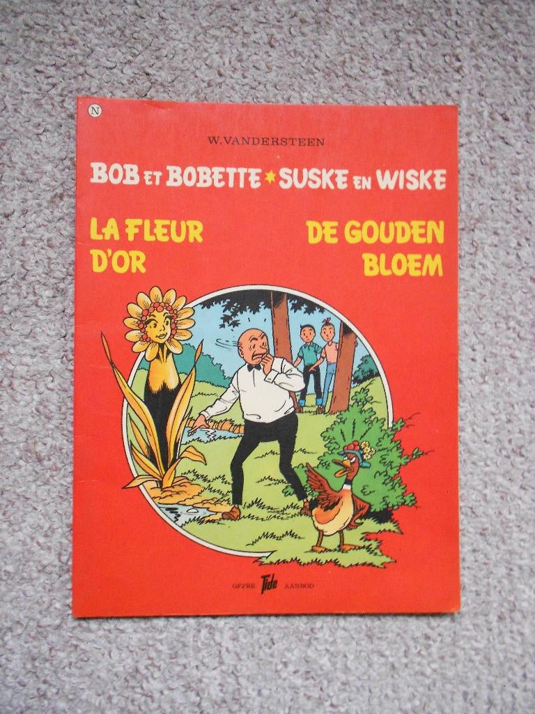 Suske en Wiske/Bob et Bobette -De Gouden Bloem/La Fleur d'Or, Boeken, Willy Vandersteen, Eén stripboek, Nieuw, Ophalen of Verzenden
