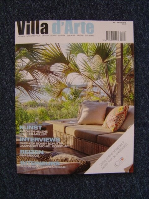 Tijdschrift Villa d'Arte nr 3 juni/juli 2015, Boeken, Ophalen of Verzenden, Zo goed als nieuw, Overige typen