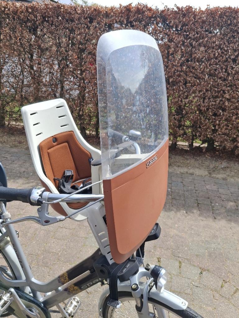 Bobike fietsstoeltje met windscherm, Ophalen, Zo goed als nieuw
