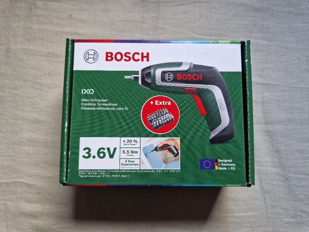 Bosch accu minischroevendraaier, inclusief bitset, nieuw, Ophalen of Verzenden, Nieuw, Boor- en Schroefmachine