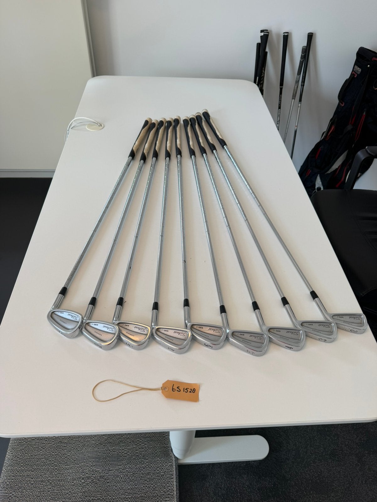 Titleist ijzerset - PW-2 - testen ok! Stiff flex 6S1528, Overige merken, Set, Gebruikt, -