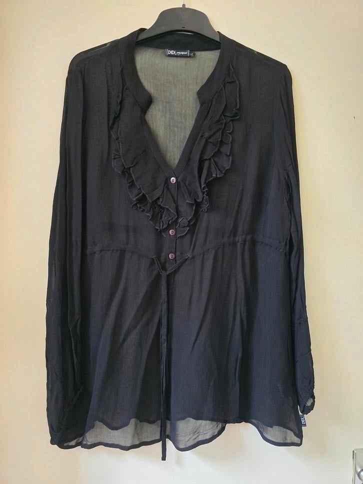Didi Tuniek blouse maat L, Kleding | Dames, Blouses en Tunieken, Zwart, Maat 42/44 (L), Nieuw, Didi